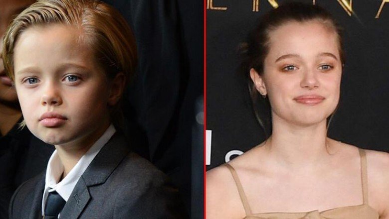Shiloh Jolie Pitt: Kravatı attı, ilk kez elbise giydi
