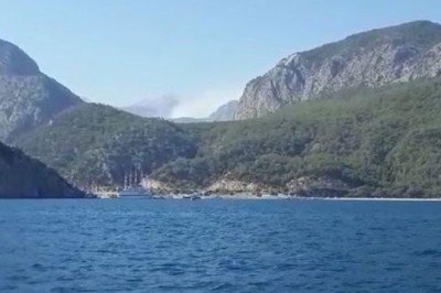 Antalya'da orman yangını kontrol altında