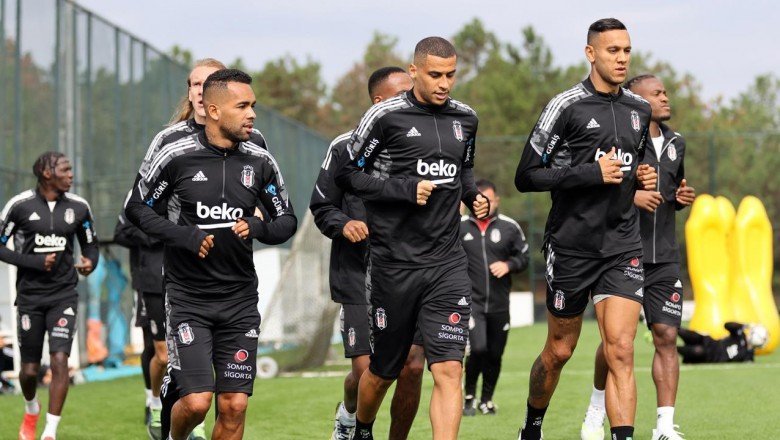 Beşiktaş derbinin taktiğini çalışıyor