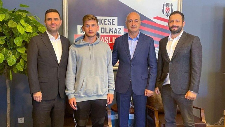 Beşiktaş Semih Kılıçsoy ile profesyonel sözleşme imzaladı