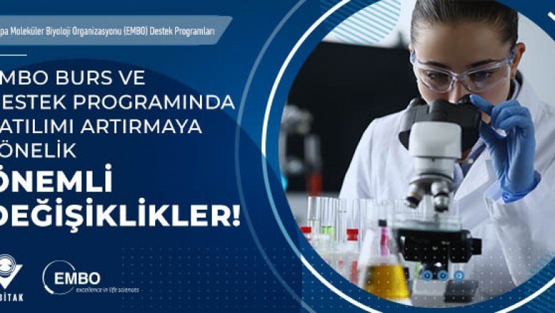 EMBO Burs ve Destek Programlarında Katılımı Artırmaya Yönelik Önemli Değişiklikler Yapıldı!