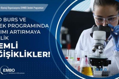 EMBO Burs ve Destek Programlarında Katılımı Artırmaya Yönelik Önemli Değişiklikler Yapıldı!