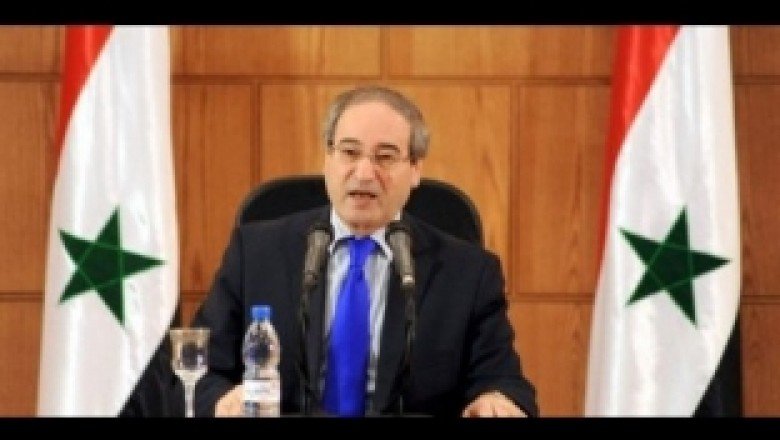 Faysal Mikdad: Şam’a yönelik uluslararası tavır tamamen değişti