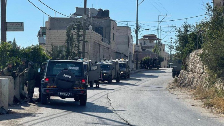 İsrail güçleri Filistinlilerin evlerine baskınlar yaptı