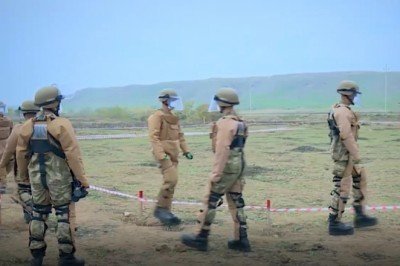 Karabağ'da görev yapan Mehmetçiği ilk kez TRT Haber görüntüledi