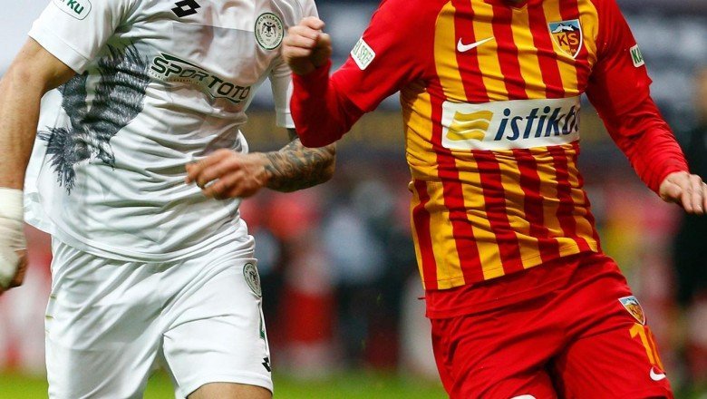 Konyaspor Kayserispor'u ağırlayacak