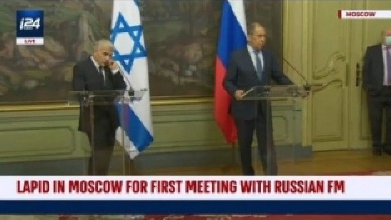 Lavrov: Suriye’ye saldırılmasına karşıyız; Lapid: Golan’ı vermeyiz