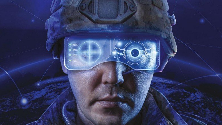 Muharebe sahasındaki tüm bilgiler askerin gözlüğüne inecek