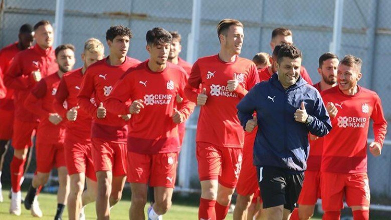 Sivasspor'da Adana Demirspor mesaisi tamam