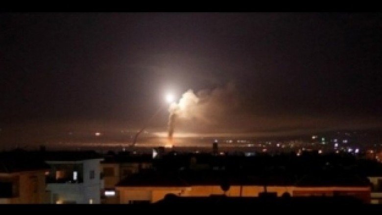 Suriye’nin Tedmur bölgesine hava saldırısı