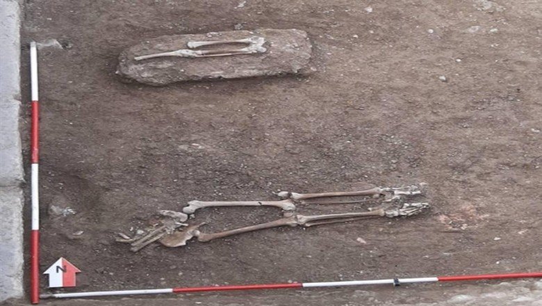 Tokat'taki antik kentte 3 mezar bulundu