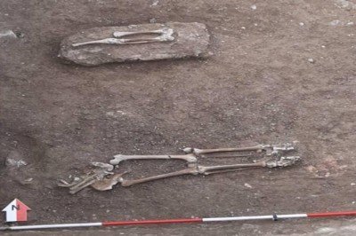 Tokat'taki antik kentte 3 mezar bulundu