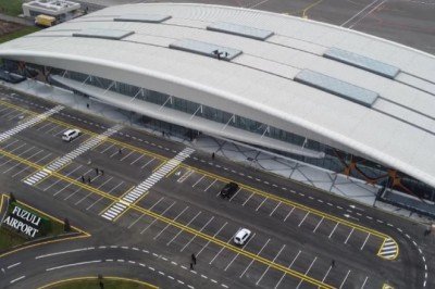 TRT Haber Füzuli Uluslararası Havalimanı'nda