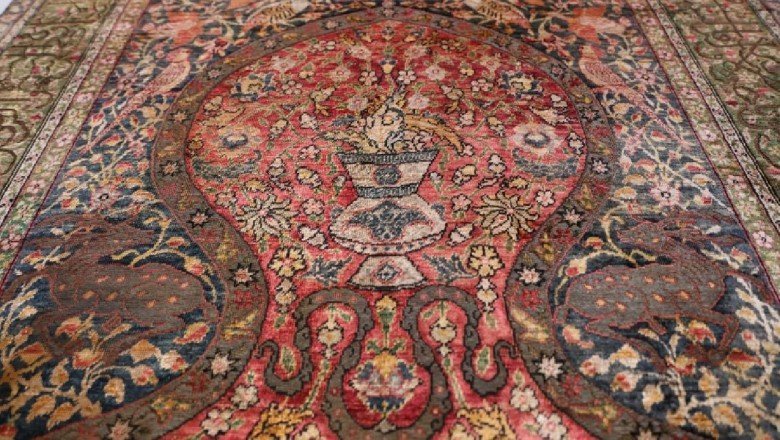 Yıkamaya getirilen halı servet değerinde çıktı