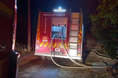 Denizli'de ev yangını: 1 kişi zehirlenerek hayatını kaybetti