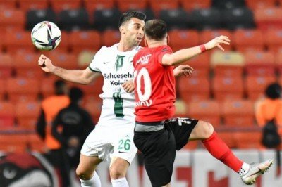 Gaziantep FK ile GZT Giresunspor berabere