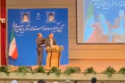 İran'ın Doğu Azerbaycan valisine tokatlı saldırı