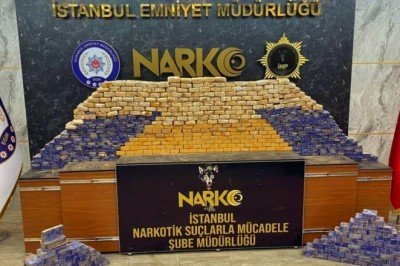İstanbul'da 285 kilogram eroin ele geçirildi