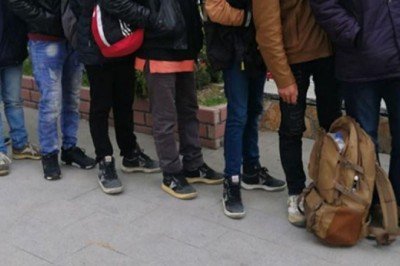 Trabzon'da 8 düzensiz göçmen yakalandı