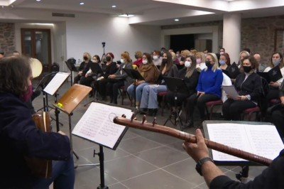 AKM'de yapılacak ilk konserin provası yapıldı