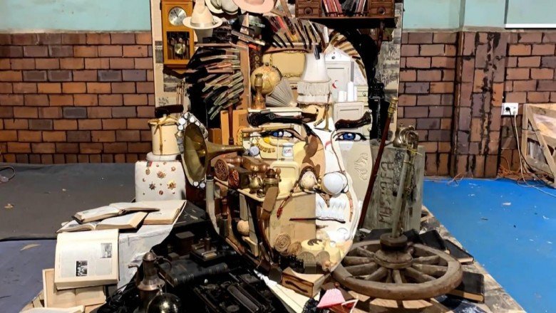 Anamorfoz Atatürk portresi İstanbul'da