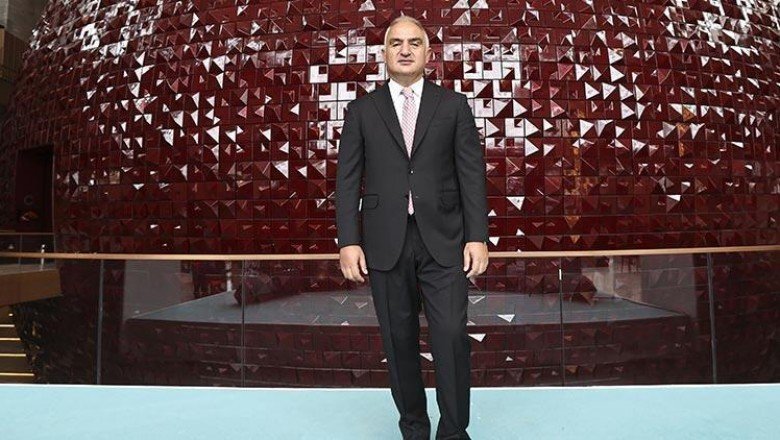 Bakan Ersoy AKM açılışında konuştu: Türk medeniyetinin baş tacı İstanbul'a armağan olsun