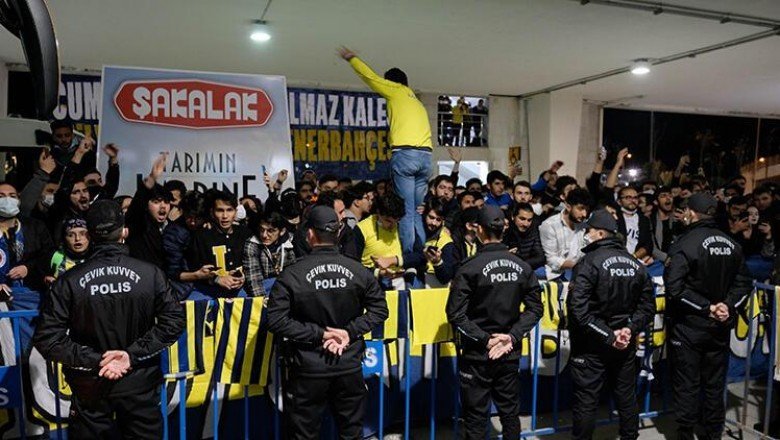 Fenerbahçe kafilesi, Konya'ya geldi