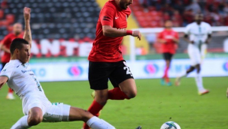Gaziantep FK puanı 90+2'de kurtardı!