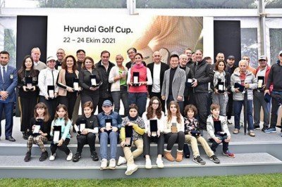 Hyundai Golf Cup birincileri ödüllerine kavuştu
