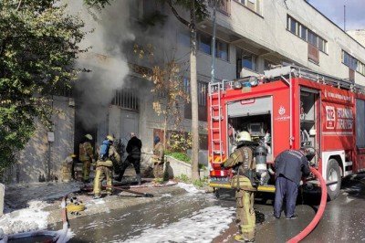 İstanbul'da korkutan yangın