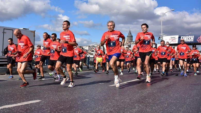 İstanbul'da bir ilk: Cumhuriyet Koşusu düzenlendi