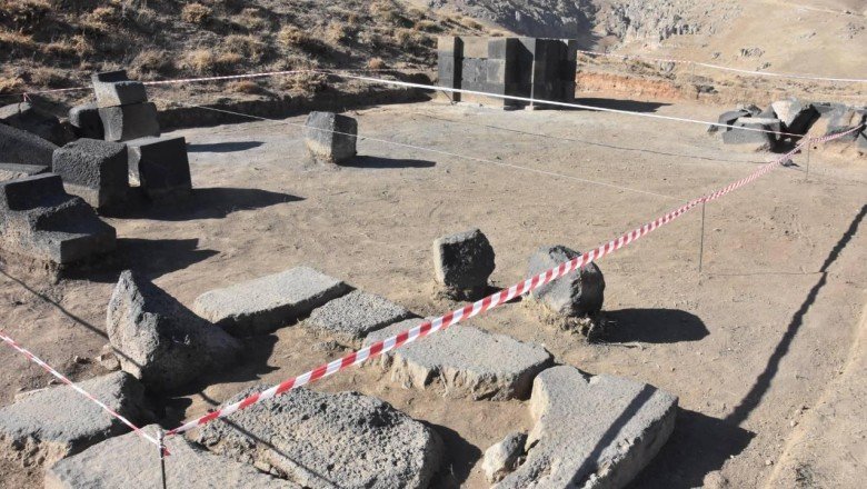 Kef Kalesi kazılarında Urartu izleri bulundu