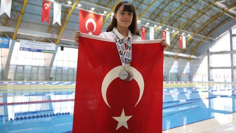 Özel sporcu Ada Zehra Anlatıcı'nın 4 dünya rekoru mutluluğu