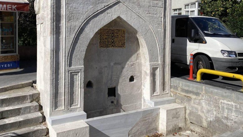 Osmanlı mirası çeşmelerden yeniden su akacak