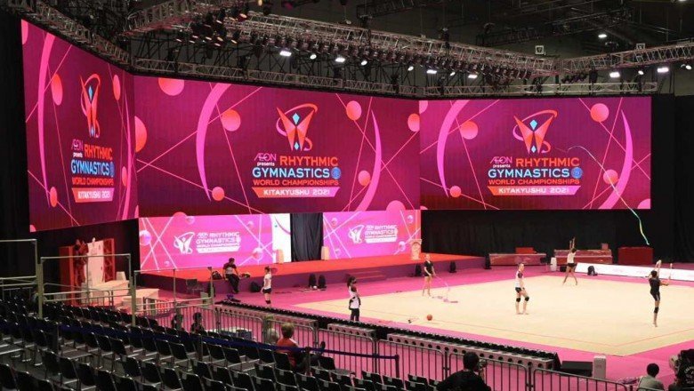 Ritmik Cimnastik Dünya Şampiyonası Japonya'da başladı