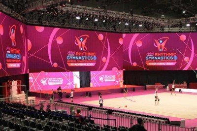 Ritmik Cimnastik Dünya Şampiyonası Japonya'da başladı