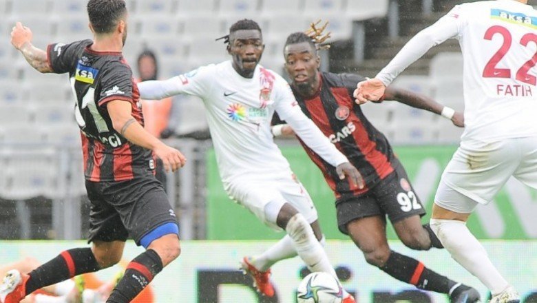 Süper Lig: Fatih Karagümrük 1 -1 Hatayspor