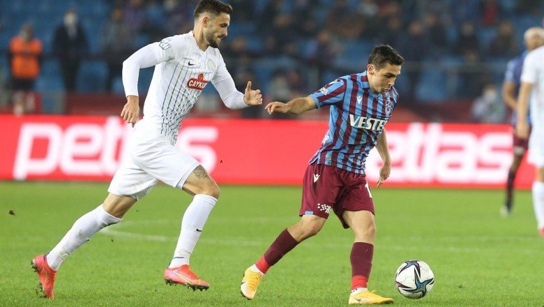 Trabzonspor-Çaykur Rizespor maçından en özel fotoğraflar!