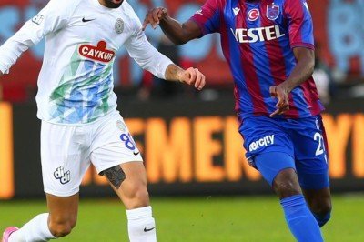 Trabzonspor ile Rizespor 41. randevuda