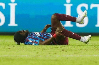 Trabzonspor'da sakatlık şoku: Gervinho sezonu kapattı