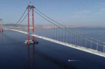 1915 Çanakkale Köprüsü'nde sona doğru