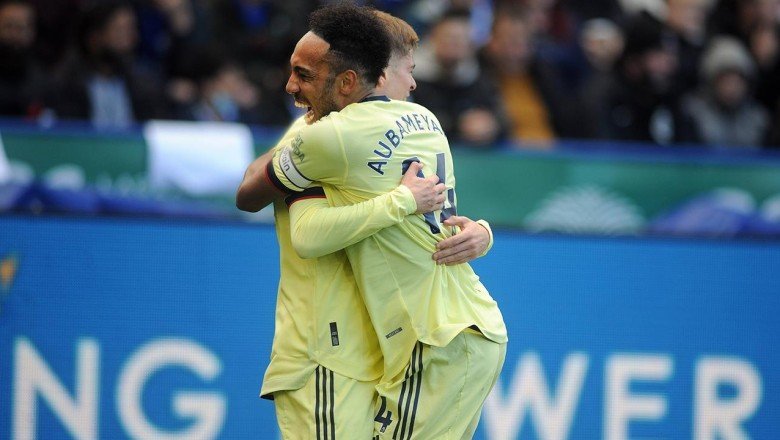 Arsenal Leicester City'yi ilk yarıda bulduğu gollerle yendi