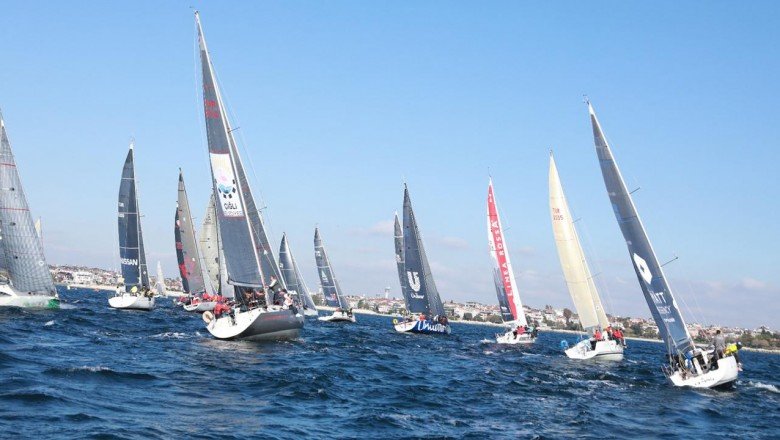 Cumhurbaşkanlığı 2. Uluslararası Yat Yarışlarında Mavi Vatan Kupası düzenlendi