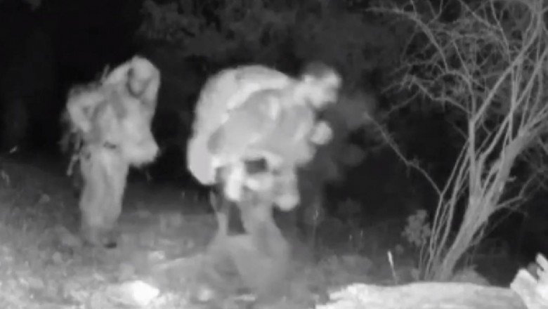 Fotokapana yakalanan teröristleri SİHA vurdu