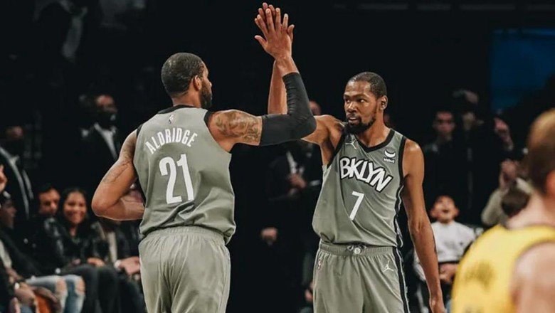 NBA'de Brooklyn Nets yıldız oyuncularıyla kazandı