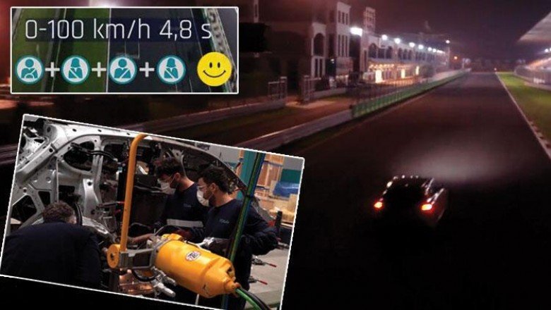 TOGG pistte! Dikkat çeken o detay...