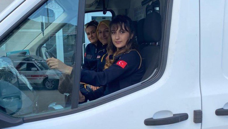 Zamanla yarışıyor, hayat kurtarıyor: Kadın ambulans şoförü hayalini gerçekleştirdi