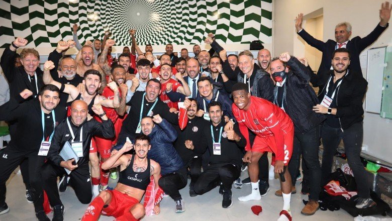 Antalyaspor'da ilk deplasman galibiyeti sevinci