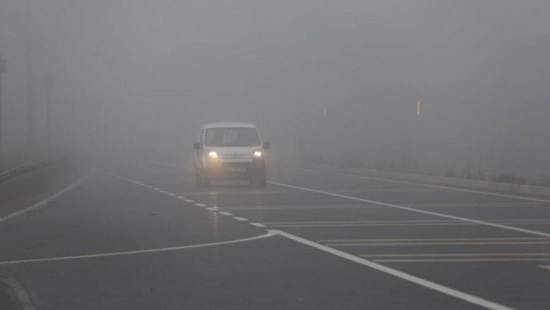 Bolu Dağı'nda sis: Görüş mesafesi düştü
