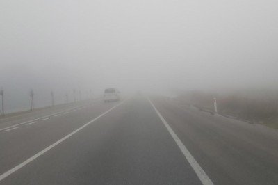 Edirne'de sis ulaşımı aksattı